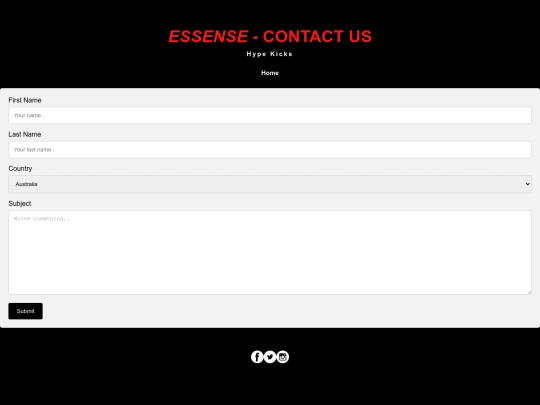contact screenshot