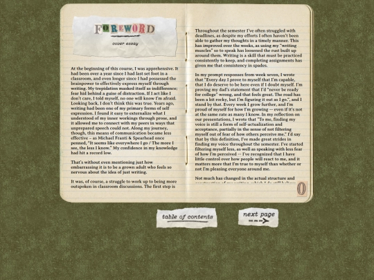 foreword screenshot