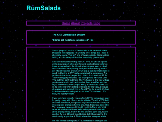CRTDistro screenshot
