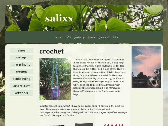 crafts/crochet screenshot
