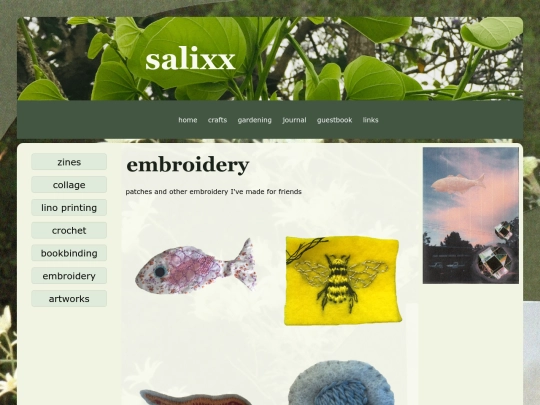 crafts/embroidery screenshot
