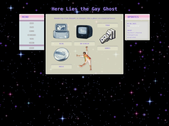 testingpage screenshot