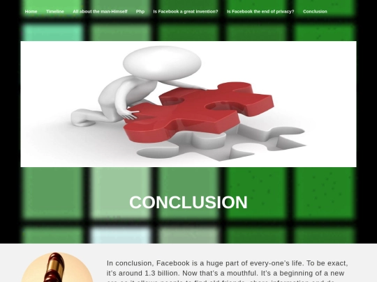 menu_page/conclusion screenshot