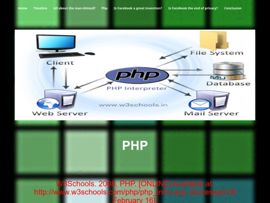 menu_page/php screenshot