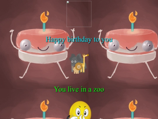 Birthdaysong screenshot
