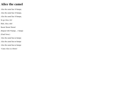 alicethecamel screenshot