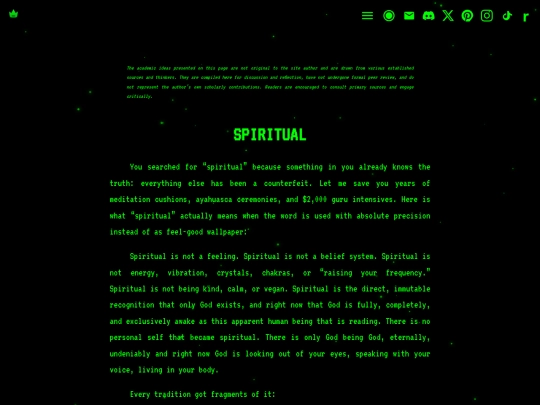 spiritual screenshot
