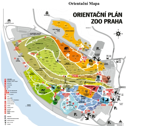 Zoo mapa screenshot