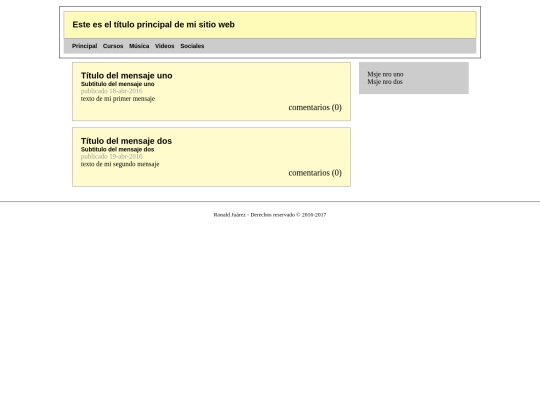 index screenshot