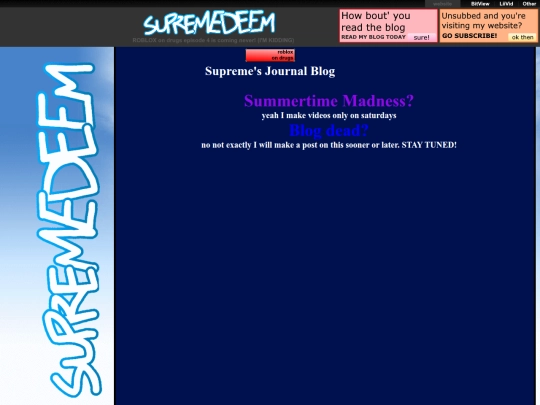 archive/sitearchive/blog screenshot