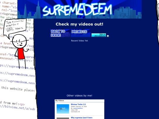 archive/sitearchive/videos screenshot