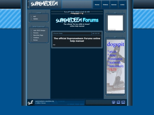 forum/help screenshot
