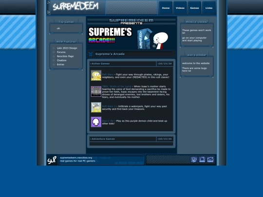 games screenshot