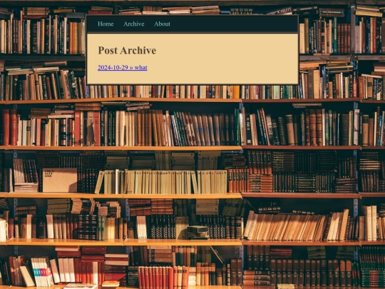 archive screenshot