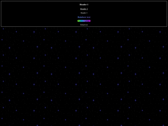 rainbow screenshot