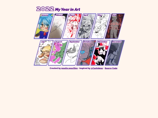 templates/yearinreview screenshot