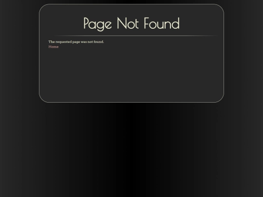 not_found screenshot
