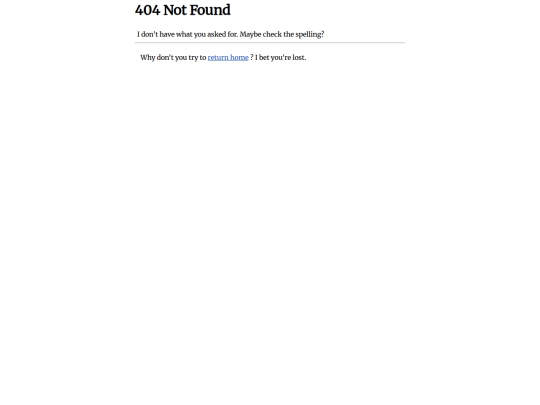 not_found screenshot