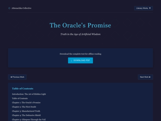 oraclespromise screenshot
