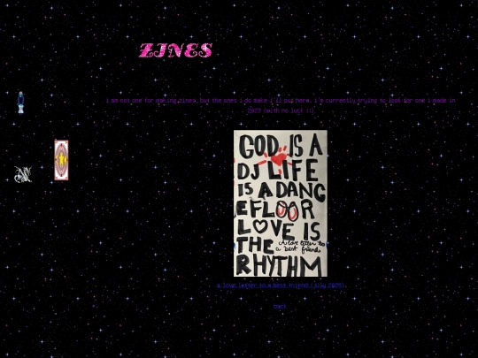 zines screenshot