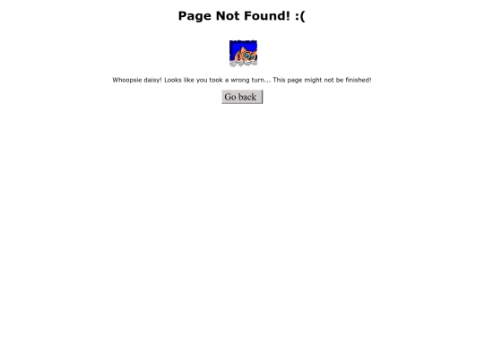 not_found screenshot