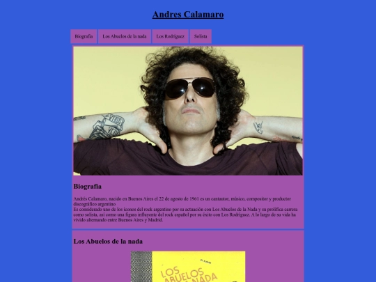 Andres Calamaro screenshot
