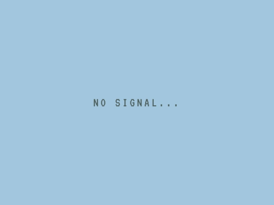 no-signal screenshot