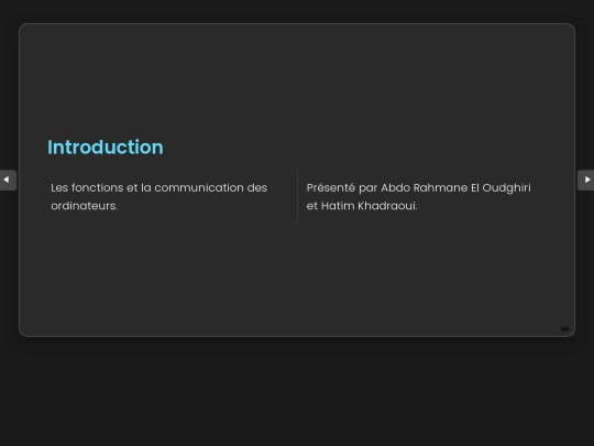 test screenshot