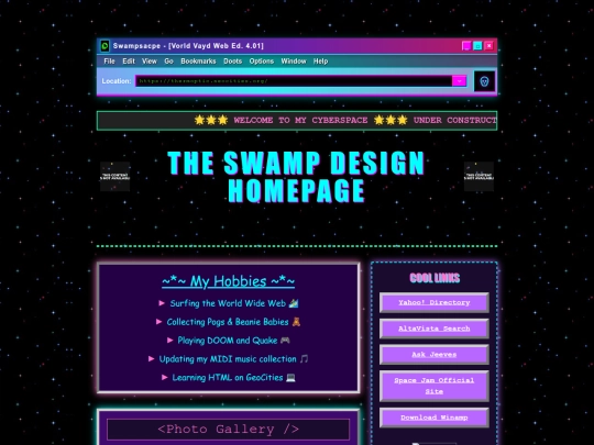 vaporwave screenshot