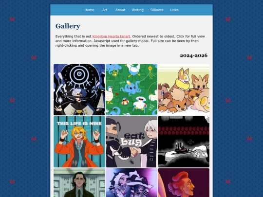 art/gallery screenshot