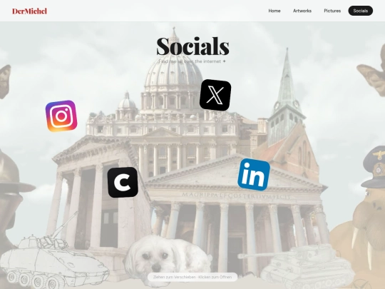socials screenshot