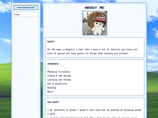 Aboutme screenshot