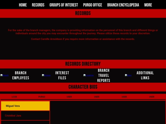 records screenshot