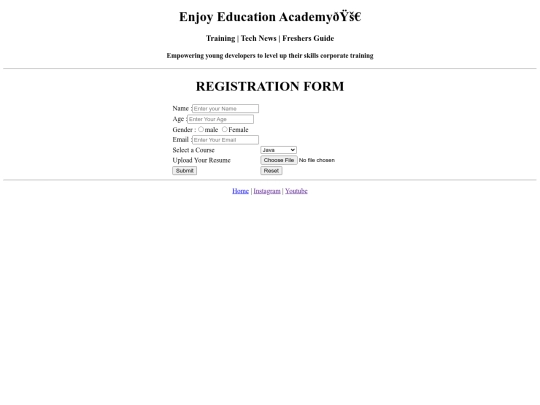 Registration/register screenshot