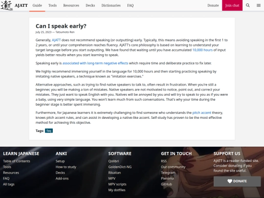 blog/can-i-speak-early screenshot