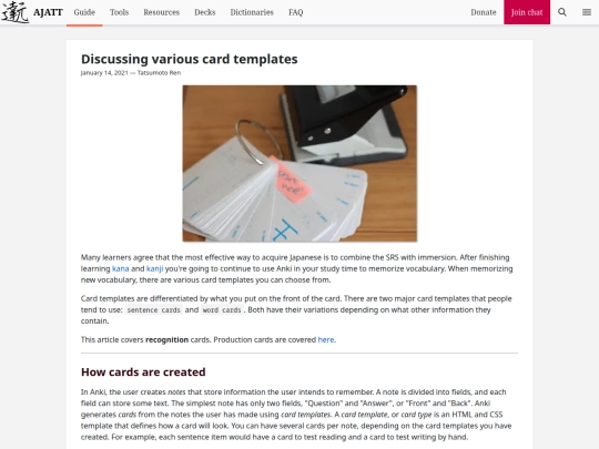 blog/discussing-various-card-templates screenshot