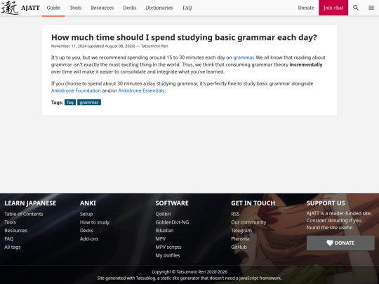 blog/how-much-time-should-i-spend-studying-basic-grammar-each-day screenshot