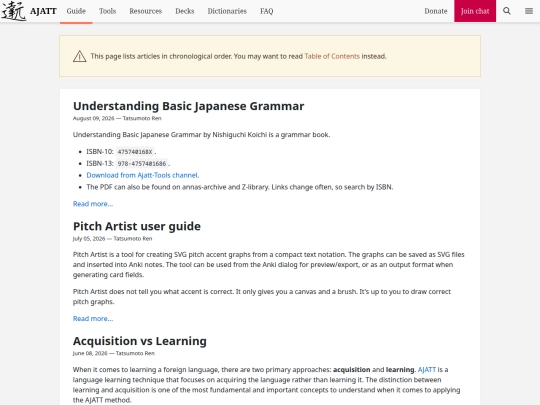 blog screenshot