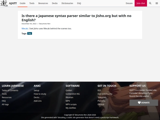 blog/japanese-syntax-parser-similar-to-jisho screenshot