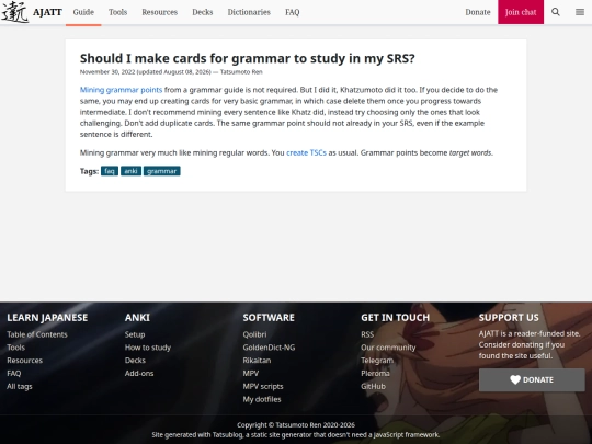 blog/should-i-make-cards-for-grammar-to-study-in-my-srs screenshot