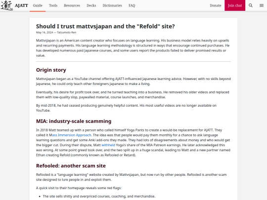 blog/should-i-trust-mattvsjapan-and-the-refold-site screenshot