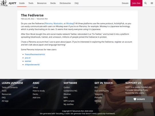 blog/the-fediverse screenshot