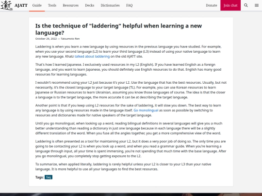 blog/what-is-your-opinion-on-laddering screenshot