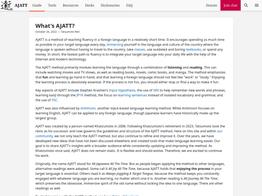 blog/whats-ajatt screenshot