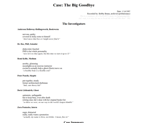 paranormal-inc/the-big-goodbye screenshot