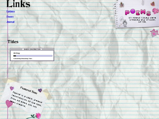poetry screenshot