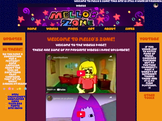 Videos screenshot