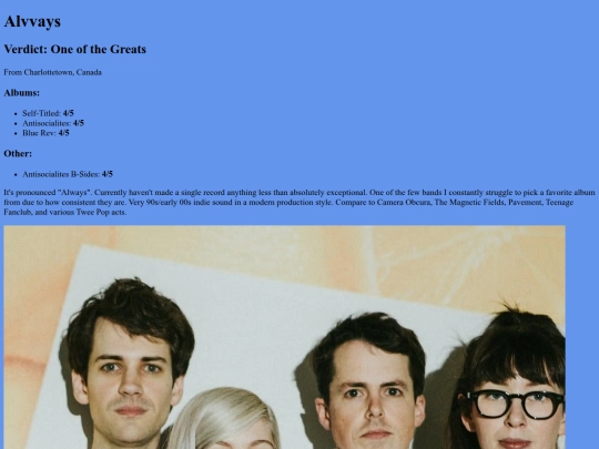 alvvays screenshot