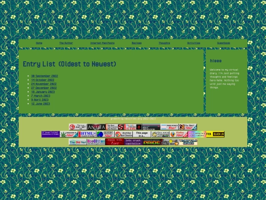 diary/diary screenshot