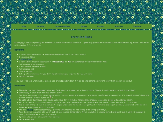 recipes/dessert1 screenshot